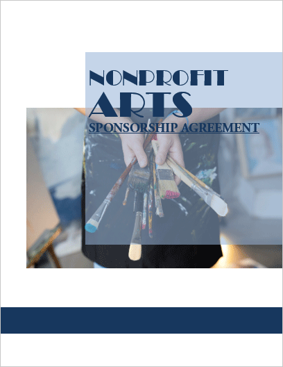 10+ Free Nonprofit Sponsorship Agreement Templates - MS Word